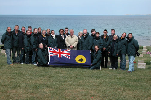 ANZAC Tour Students 