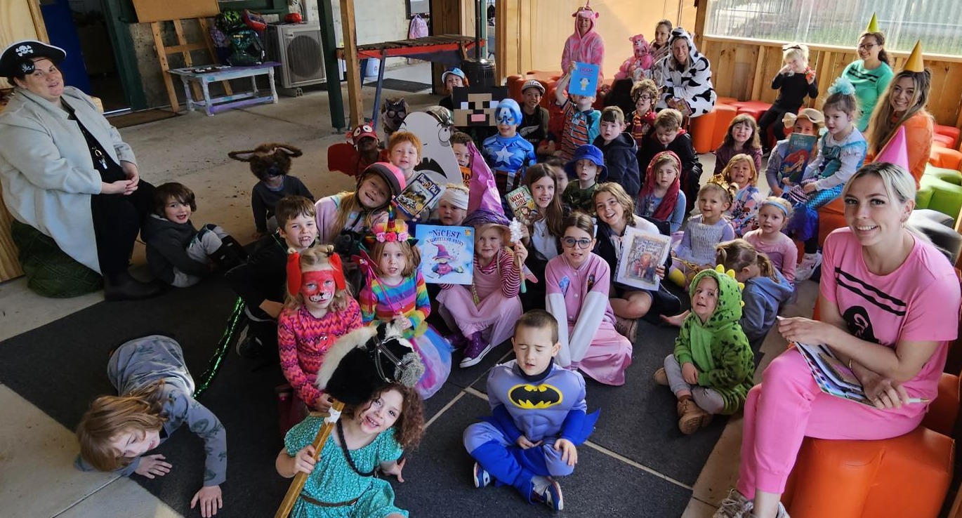 Our students and staff celebrating Book Week 2023