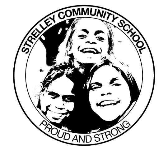Strelley Community School Logo - "Proud and Strong"